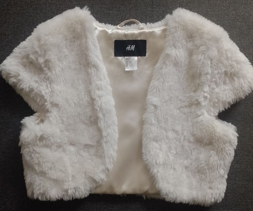 НОВИ роклички и пухен елек 3-4, 4-6 г и р.122-140