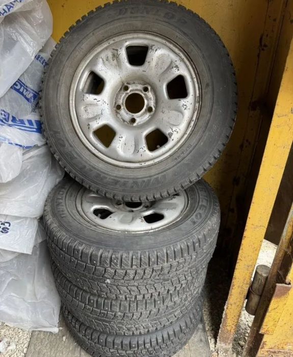 Продам зимние колёса в сборе R16 5/114.3