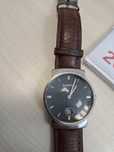 Ceas Lanvin, curea maro