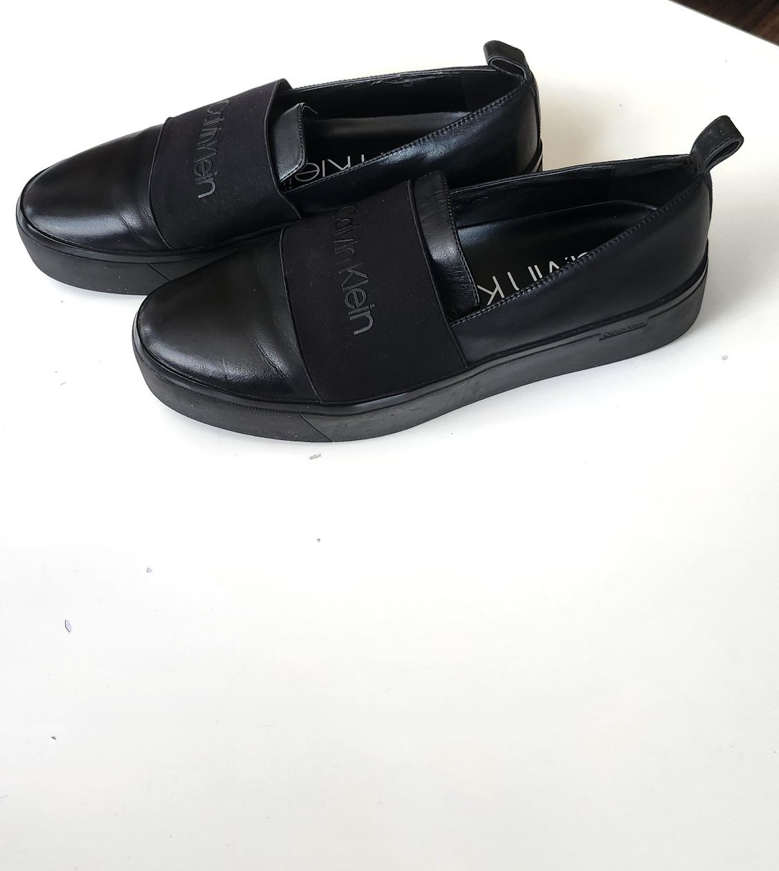 Кожени мокасини Calvin Klein, номер 40