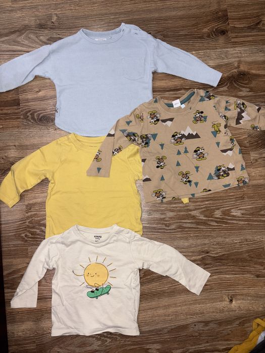 Детски блузки от 86 до 92 различни марки