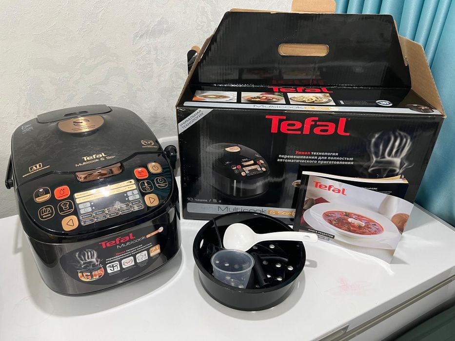 Мультиварка с перемешиванием
Tefal MULTICOOK&STIR