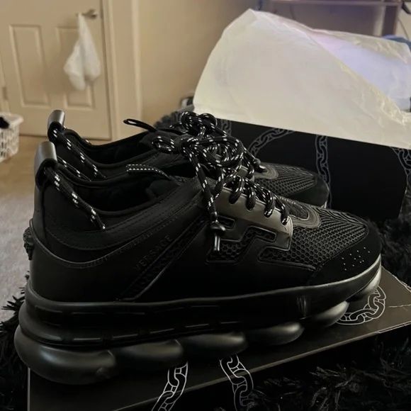 Versace Chain Reaction Black 40-44