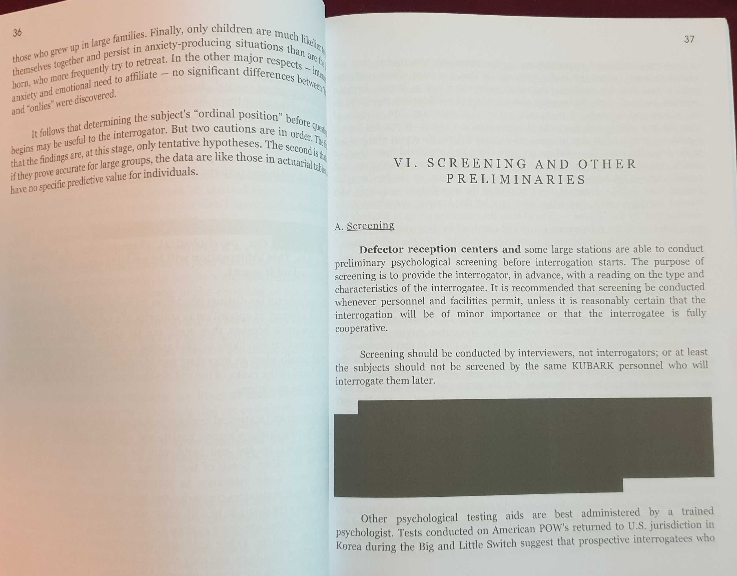 The Official C.I.A. Interrogation & Manipulation Manual