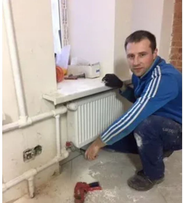 Услуги сантехника Монтаж отопления Теплый пол Установка батареи. Засор