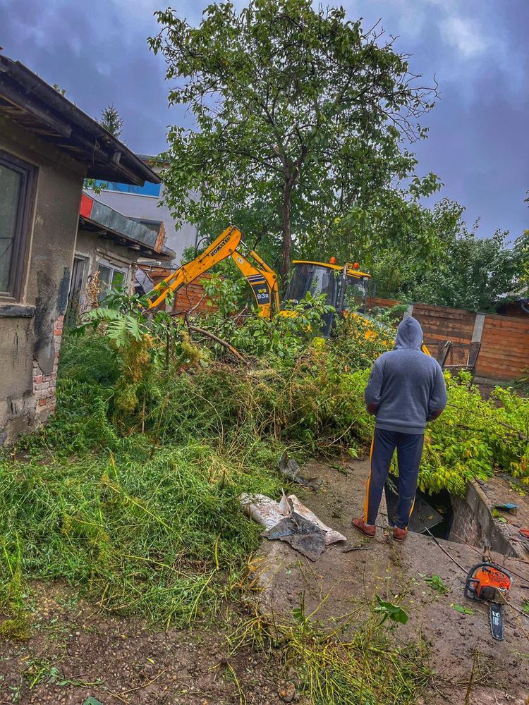 Demolari case , eliberari terenuri,transport moloz, Bucuresti si Ilfov