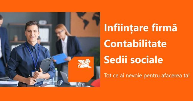 Infiintare firma + Gazduire sediu social + Contabilitate - Srlconsult