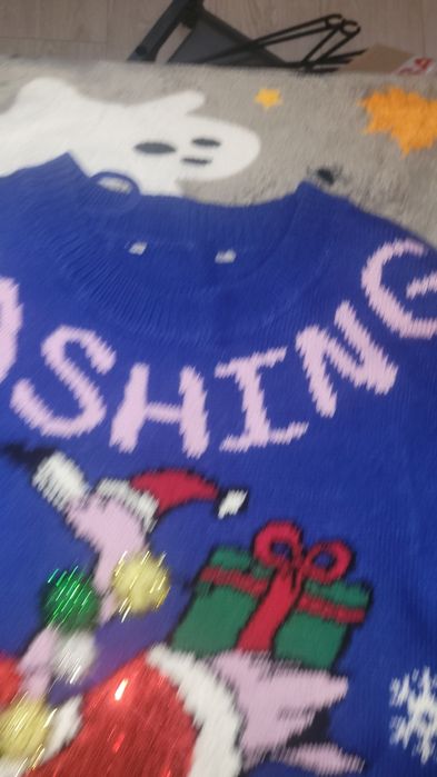 Pulover craciunistic  marime L,dama