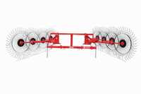 Грабли-ворошилки 8 колес, "V"-образные. Турция.