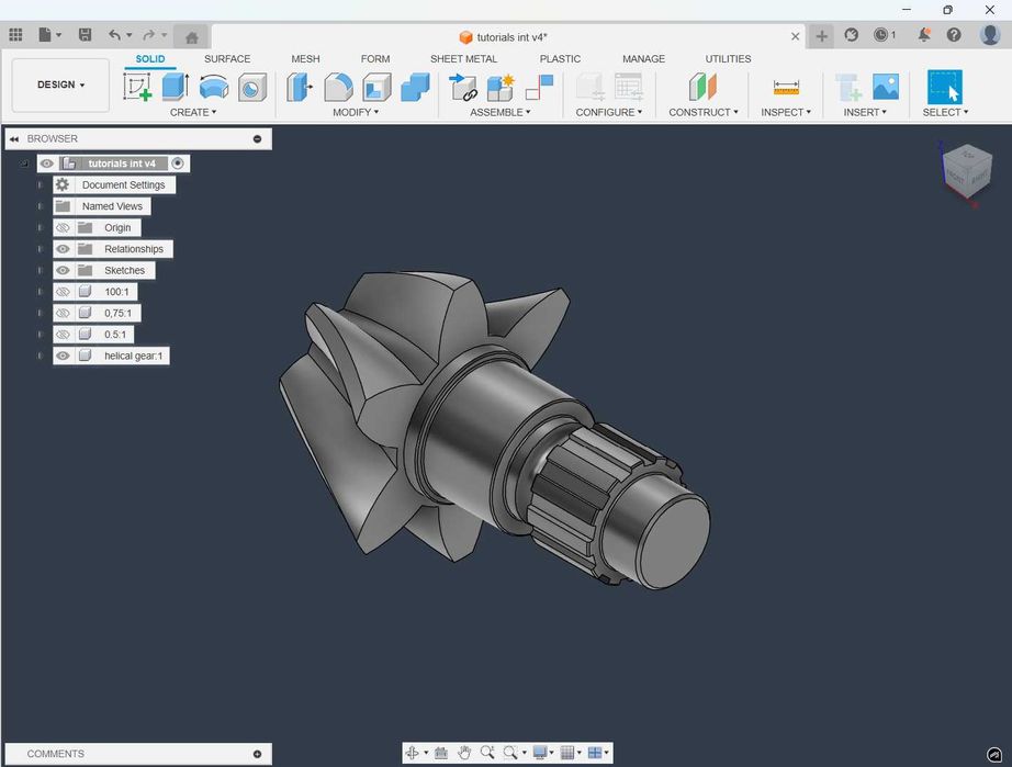Meditații CAD 3D – nivel începător & intermediar