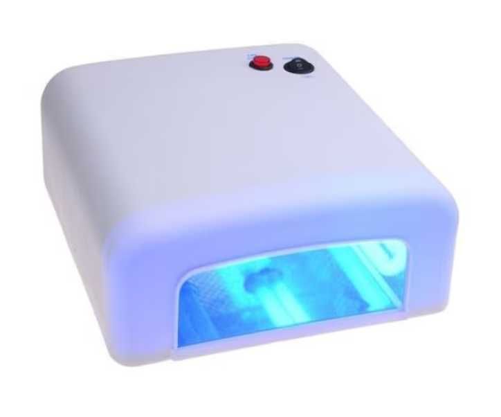 UV печка за нокти Automat, 36W, с таймер, Бял