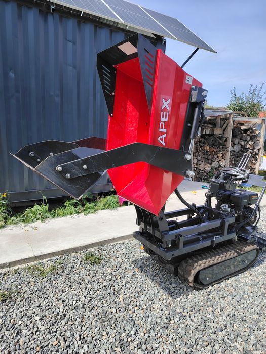 Minidumper pe senile cu basculare înaltă