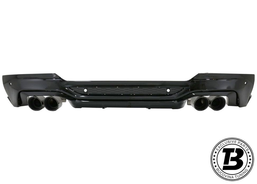 Difuzor Bara Spate cu Ornamente compatibil cu BMW X4 G02 X4M Design