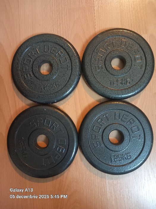 Greutati gantere 1,25 ×4 buc.