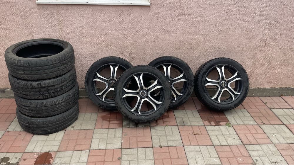Продам диски с резиной летная и зимняя
