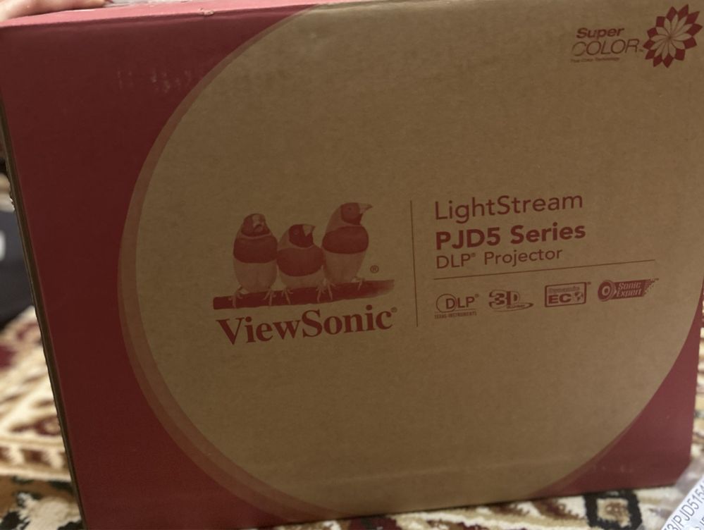 Проектор ViewSonic PJD5 Series DLP® Projector