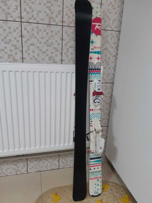 Schiuri copii Rossignol 128 cm pentru fete