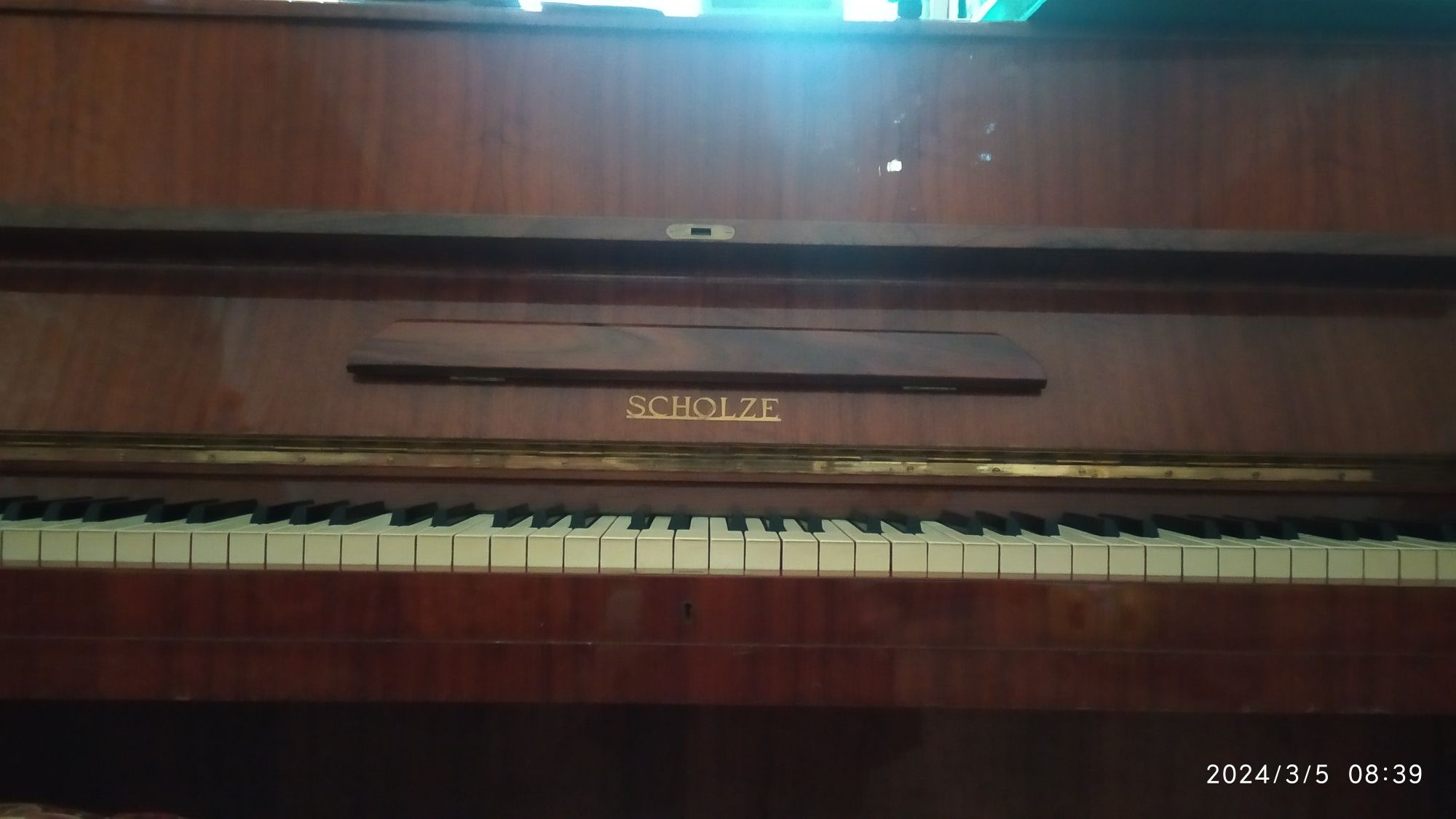 Музыкальный инструмент. Пианино Шольц. Пр-ва Чехословакия