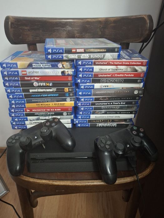 PlayStation 4+cd uri jocuri