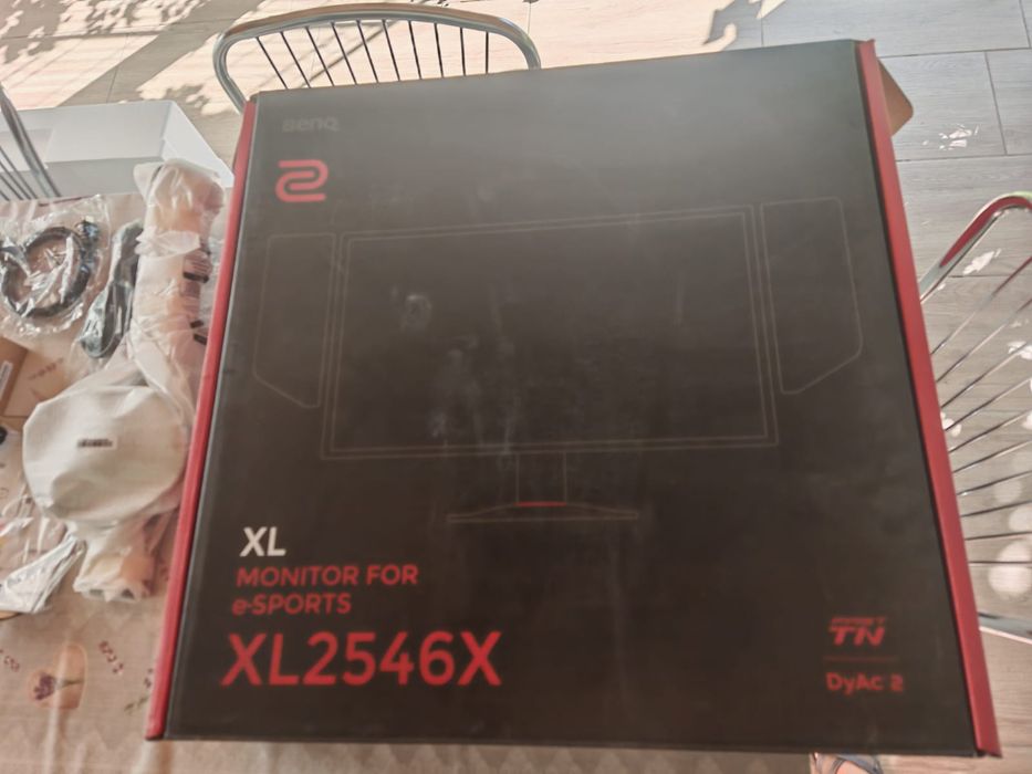 Monitor LED BenQ Gaming Zowie XL2546X 24.5 inch FHD TN 1 ms 240 Hz