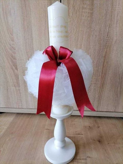 Trusou botez+lumanare