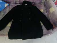 Детско черно палто