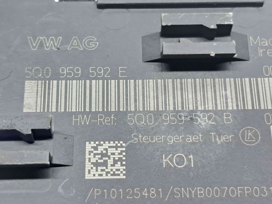 Modul confort  AUDI A3 Sportback (8VS, 8VM) [Fabr 2013-prezent] 5Q095