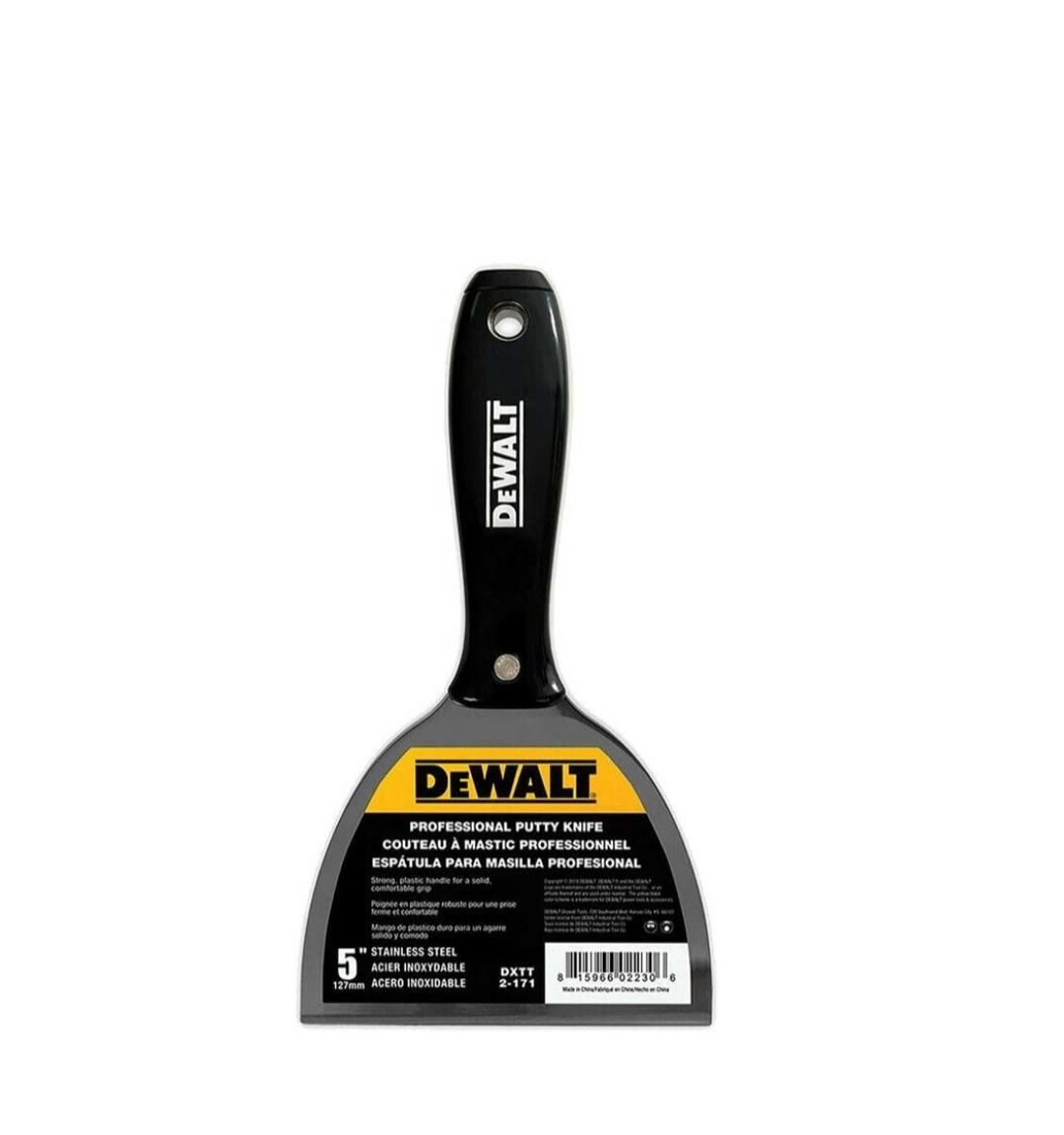 Шпакла с пластмасова ръкохватка Dewalt DXTT 2-171/5"/127мм