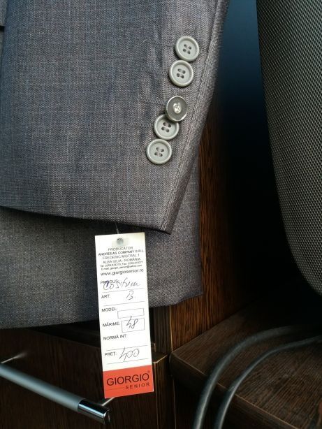 Costum de bărbati marime 48 xl