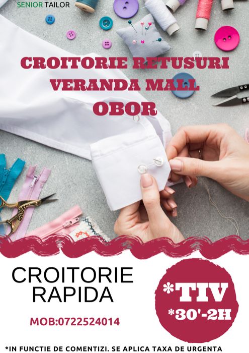 Croitorie Retus VERANDA OBOR/Atelier Colentina, Lizean, AVION, AFUMATI