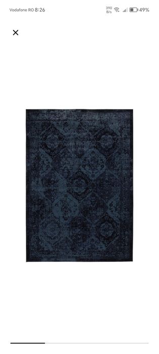 Covor nou Ikea albastru