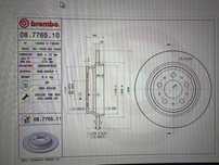 08.7765.10 Диск Brembo