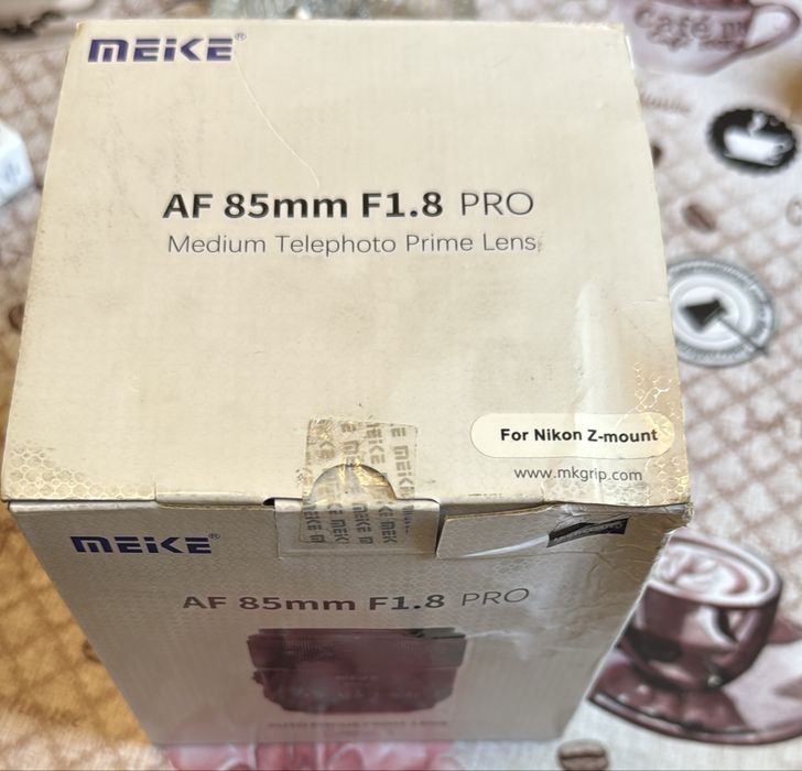 Obiectiv AutoFocus Meike Pro 85mm F1.8 II FF Medium Telephoto Z mount