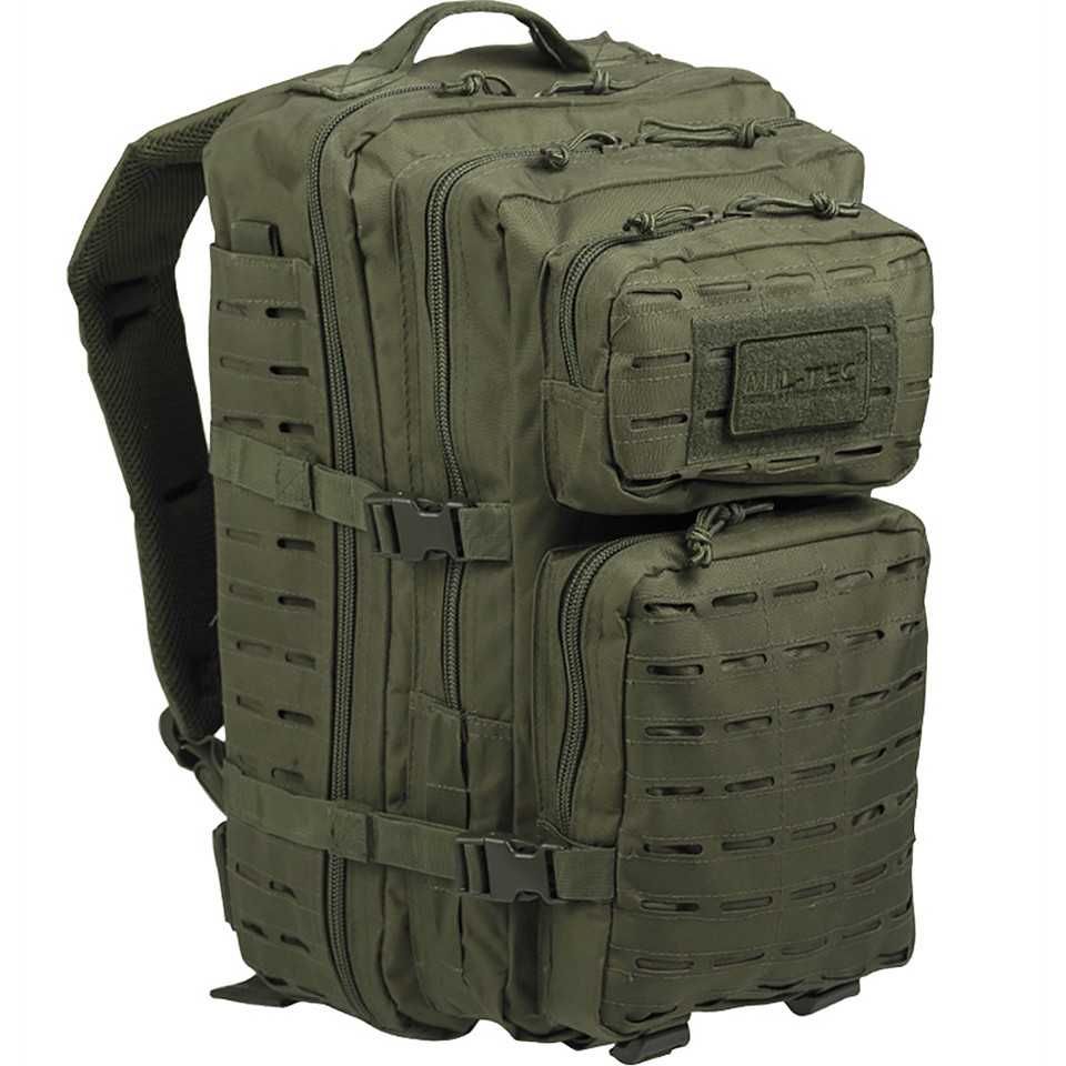 Airsoft Rucsac Tactic Assault LaserCut 36L Olive Drab Mil-Tec