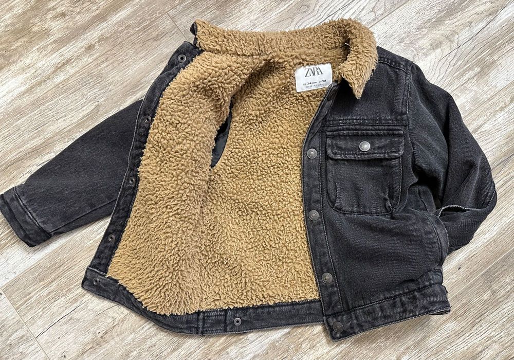 Детско пролетно-есенно дънково яке/ Zara / размер 104 см.