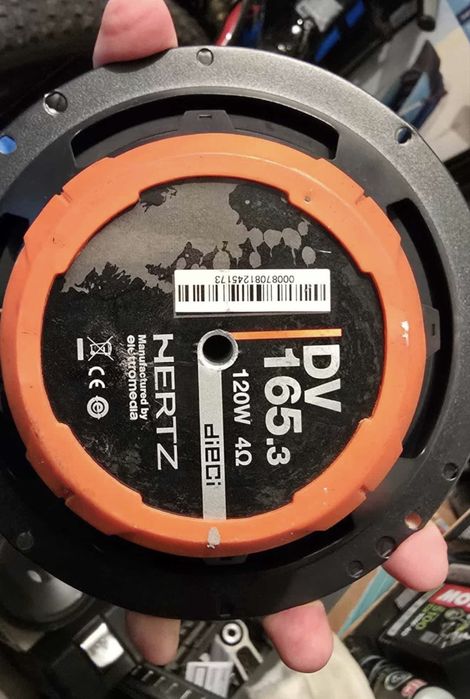 Говорители Hertz DSK 165.3 с пищялки и филтри