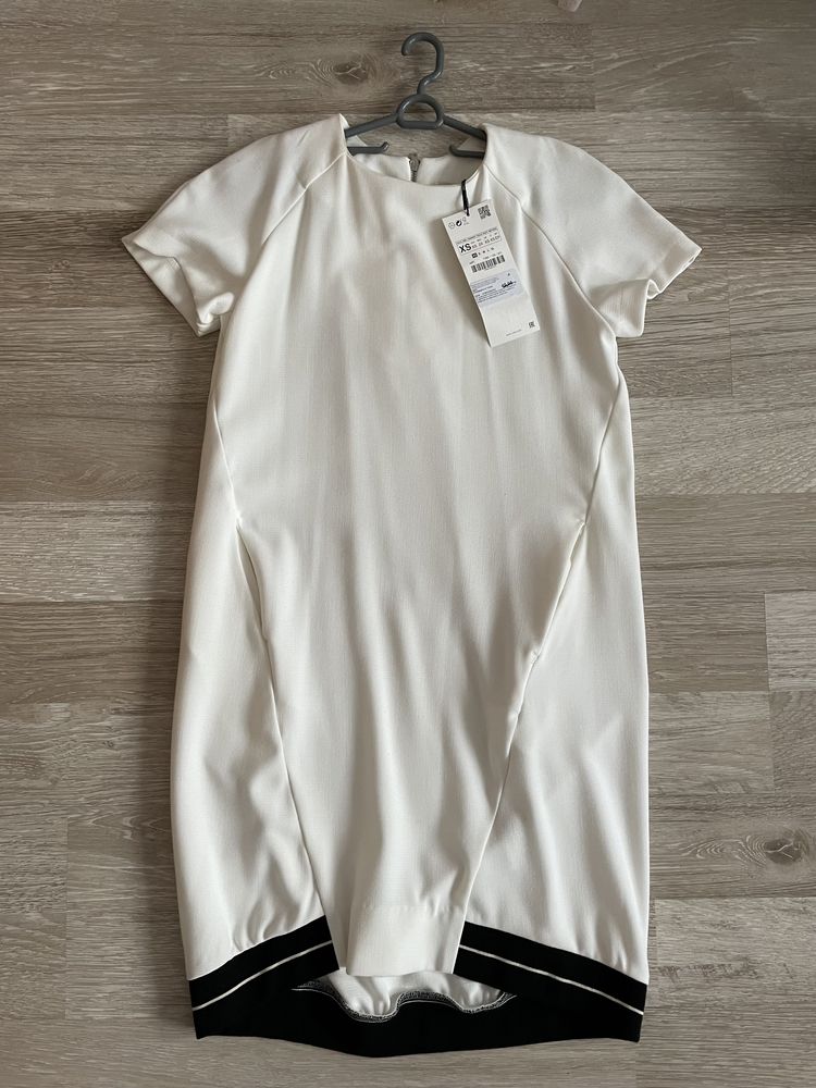 Нова бяла Рокля Zara S