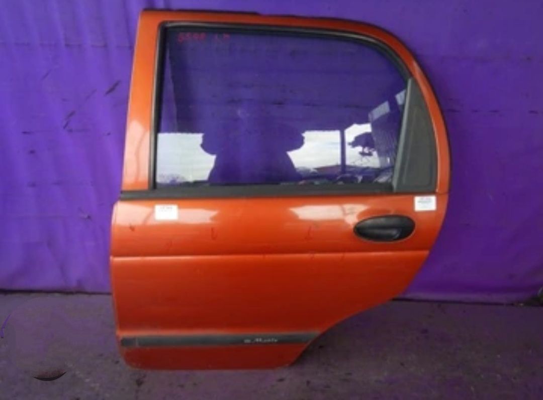 Двери задние на Daewoo matiz