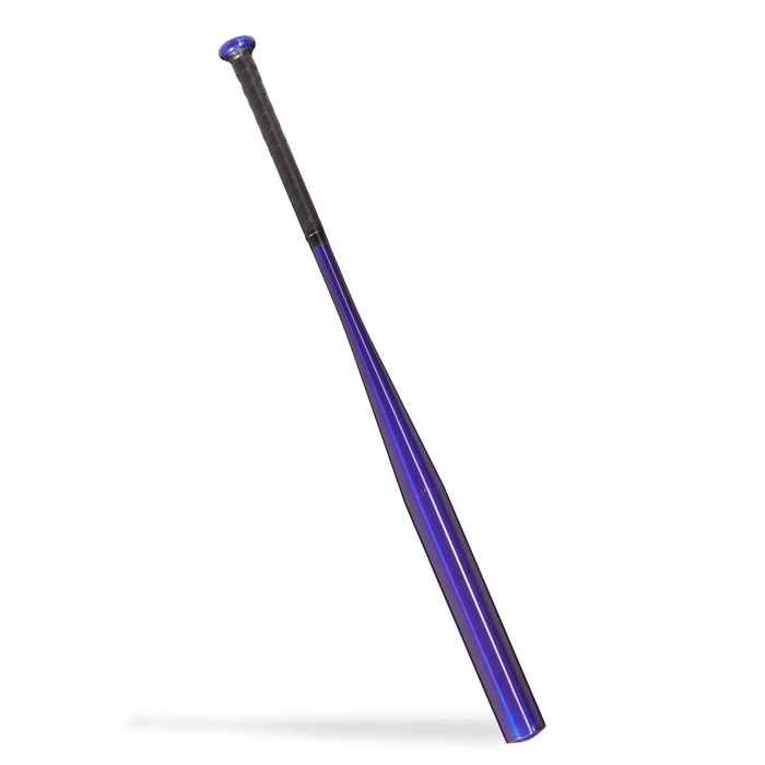 Bata baseball aluminiu maner anti-alunecare usoara 34 inch albastru