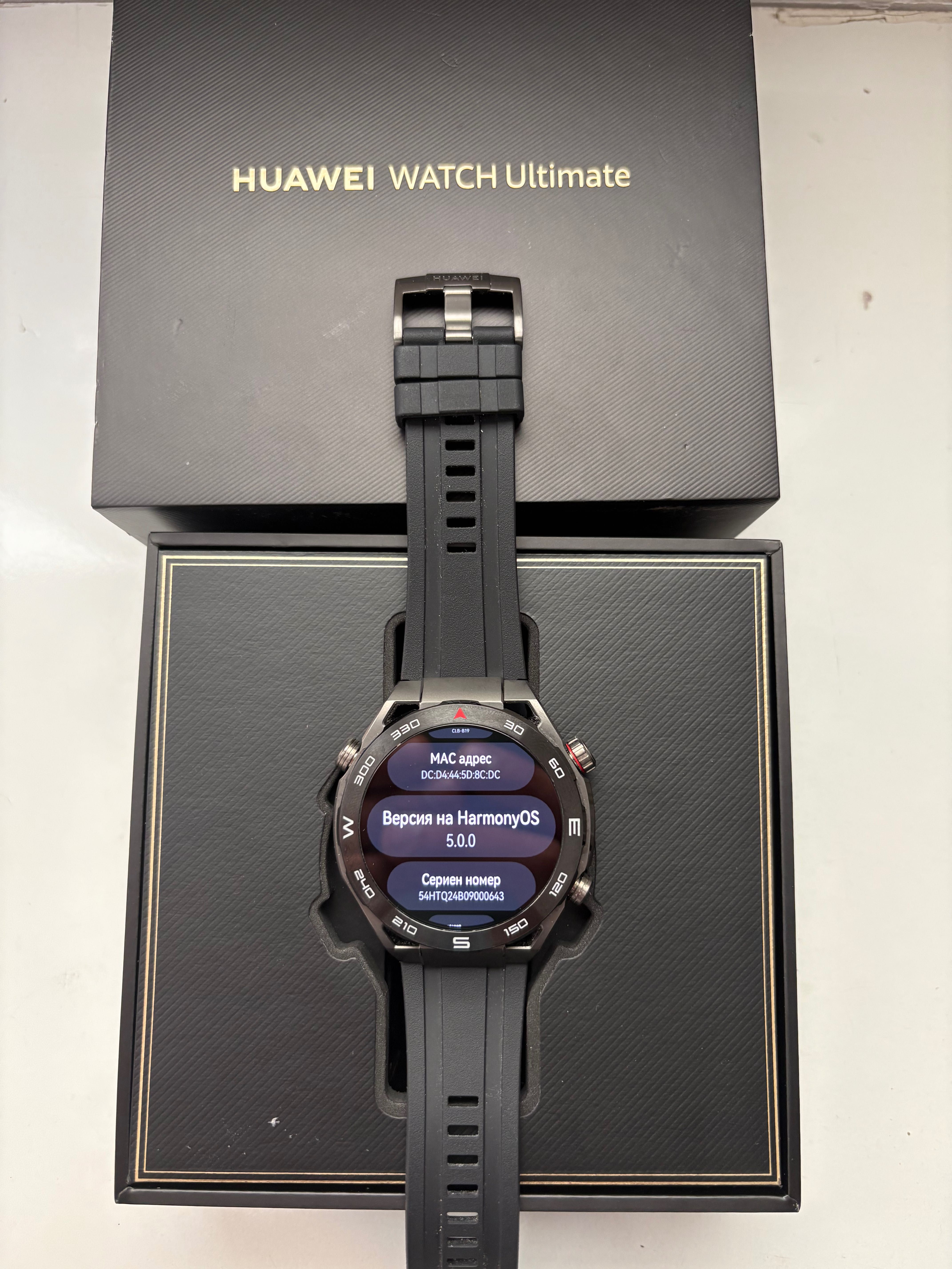 Смарт часовник Huawei Watch Ultimate