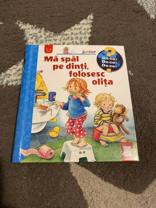 Vând carte Mă spăl pe dinți, folosesc olița (Editura Casa)