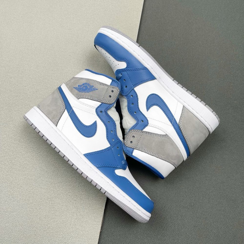 (Lichidare stoc, poze reale) Jordan 1 High True Blue