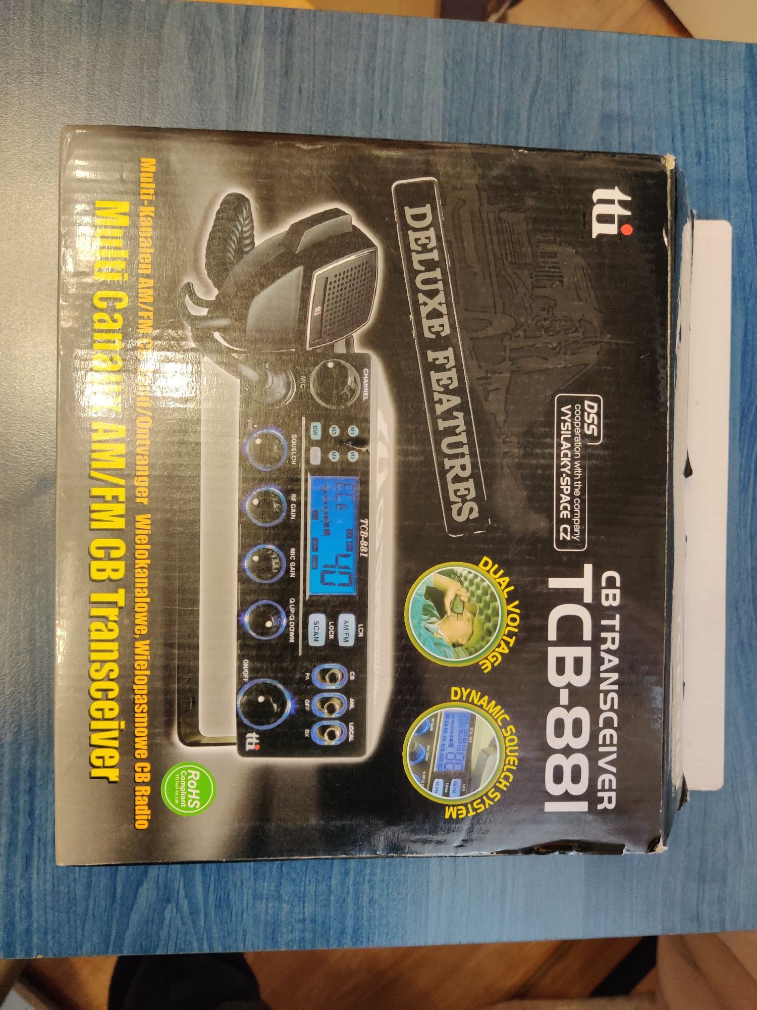 Statie radio emisie receptie CB TTi TCB-881