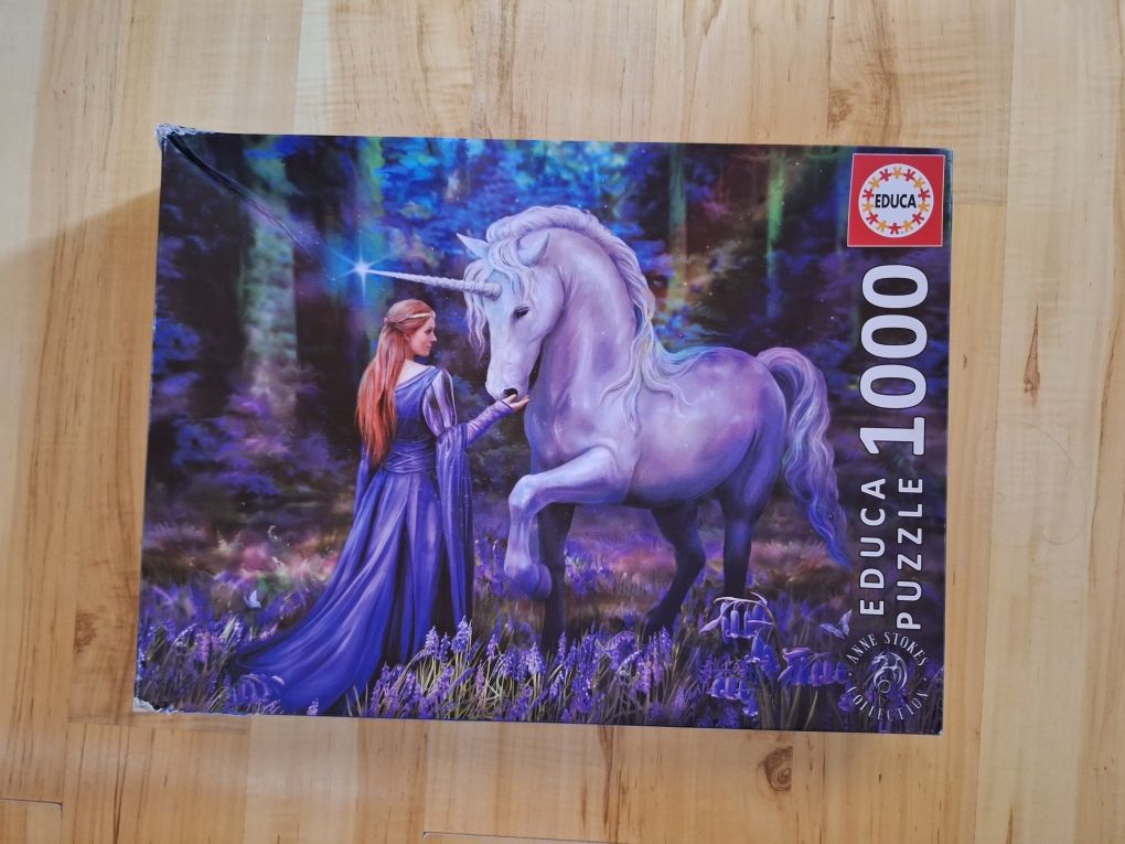 Пъзел 1000 части Еднорог