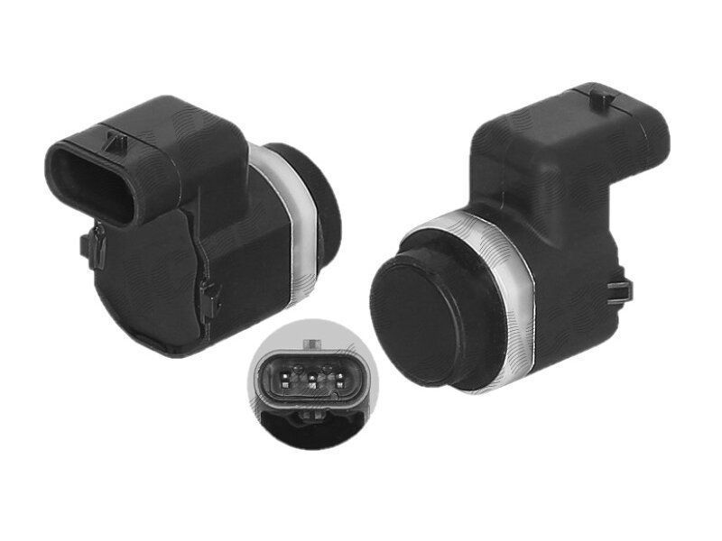 Senzor parcare fata / spate Ford Galaxy 2006-2015; Mondeo 2007-2015; S-MAX, 2006-2015; negru, 3 pini