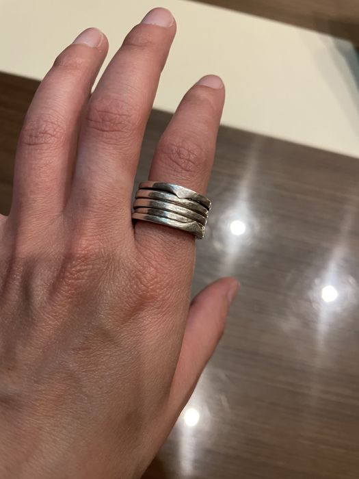 Сребърен пръстен Bvlgari
