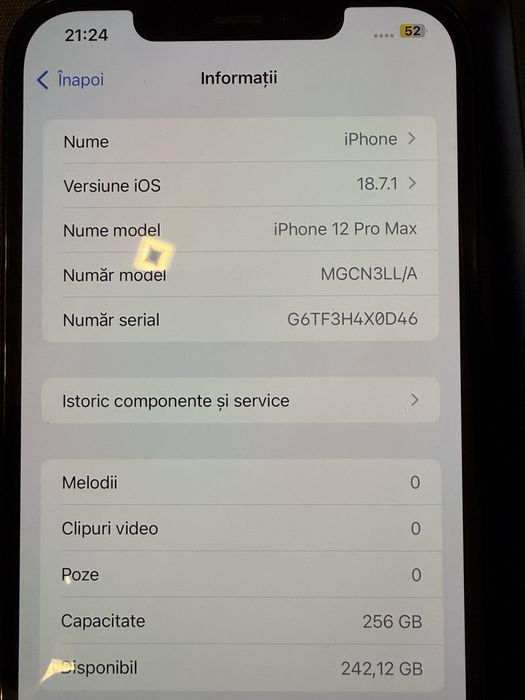 Iphone 12 pro max 256 GB