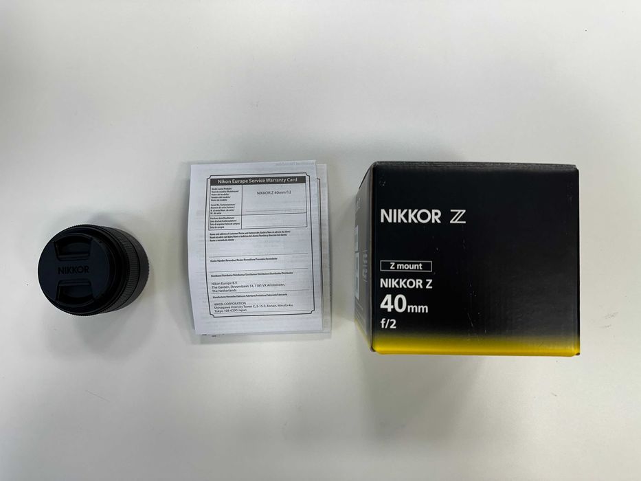 Nikon Nikkor Z 40mm f/2 Full Frame обектив за Nikon Z фотоапарати