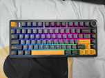 Tastatura mecanica AULA F75 Neagra wifi/bluetooth/cablu, hotswap rgb