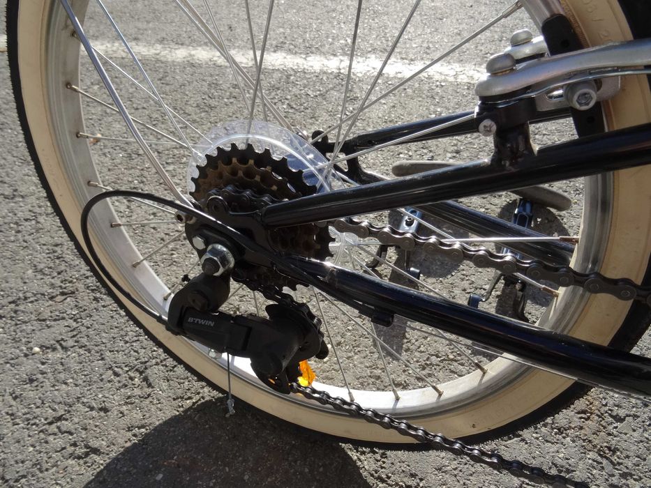 Bicicletă Copii 20", Riverside 500, 6-9ani cu Roți Ajutătoare